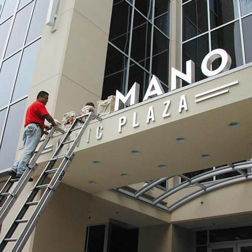 installation Architectural Signage