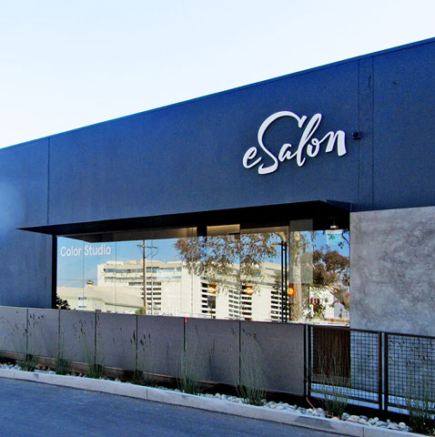Image of a Custom signage & wayfinding on a building