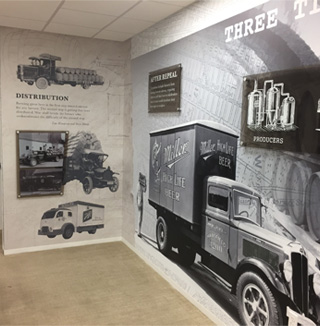 Image showing client's signage work