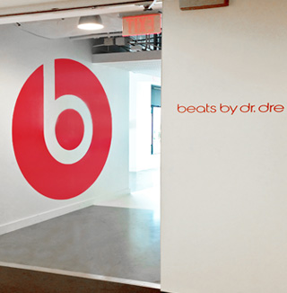 Image showing client's signage work